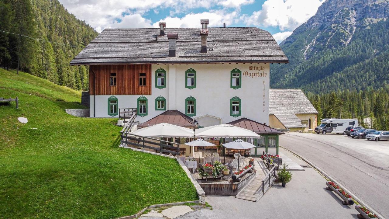 Hotel Ristorante Rifugio Ospitale Cortina dʼAmpezzo Exteriér fotografie