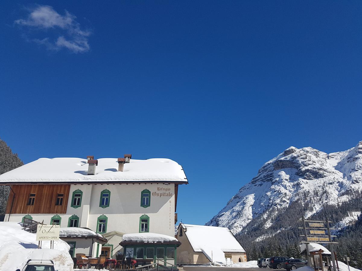 Hotel Ristorante Rifugio Ospitale Cortina dʼAmpezzo Exteriér fotografie